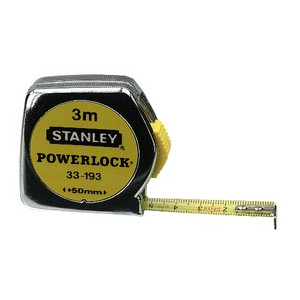 Målebånd 5m 16 0-33-158 Stanley verktøy.no