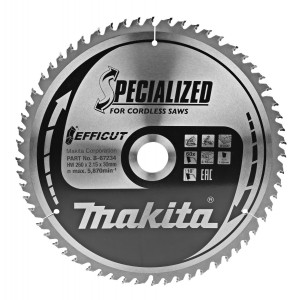 Makita Sirkelsagblad Efficut T.C.T., 260 x 30 mm, 60 TB-67234