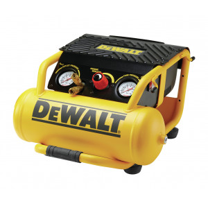 DeWalt kompressor 10 liter med dobbelt uttak og bøyle for beskyttelse DPC10RC verktøy.no