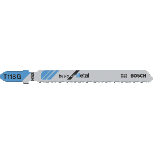 Bosch T 118 G Basic for Metal stikksagblader verktøy.no